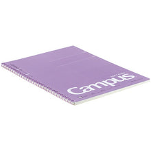 Load image into Gallery viewer, Kokuyo Soft Ring Notebook B5 6mm-Violet - MAIDO! Kairashi Shop
