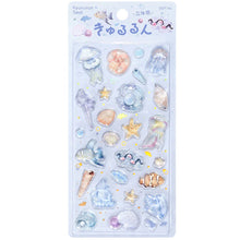 Load image into Gallery viewer, BGM Kyururun Seal Stickers Vol.1 - Ocean Life - MAIDO! Kairashi Shop
