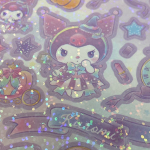 Sanrio Fairy Kuromi Holo Stickers - MAIDO! Kairashi Shop