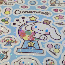 Load image into Gallery viewer, Sanrio Cinnamoroll Holo Stickers Sweets - MAIDO! Kairashi Shop
