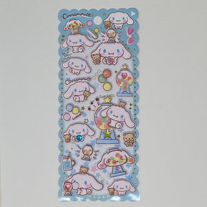Sanrio Marshmallow Stickers Snack Time Cinnamoroll - MAIDO! Kairashi Shop