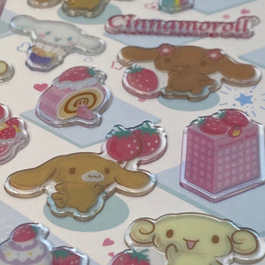Sanrio Cinnamoroll 3D Stickers Strawberry - MAIDO! Kairashi Shop
