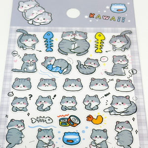 Kawaii Cat Stickers - MAIDO! Kairashi Shop