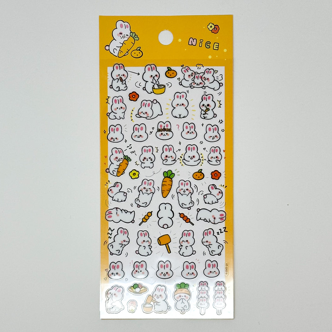 Nice Rabbit Stickers - MAIDO! Kairashi Shop