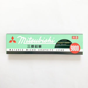 Mitsubishi 12 Pencils Set HB - 9800