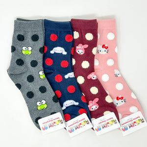 Sanrio Polkadot Socks - Keroppi - MAIDO! Kairashi Shop