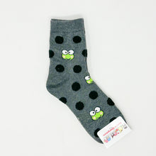 Load image into Gallery viewer, Sanrio Polkadot Socks - Keroppi - MAIDO! Kairashi Shop
