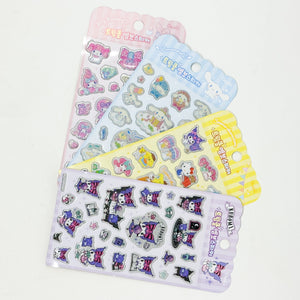 Sanrio Embossed Stickers -  Cinnamoroll - MAIDO! Kairashi Shop