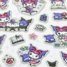 Load image into Gallery viewer, Sanrio Embossed Stickers -  Kuromi - MAIDO! Kairashi Shop
