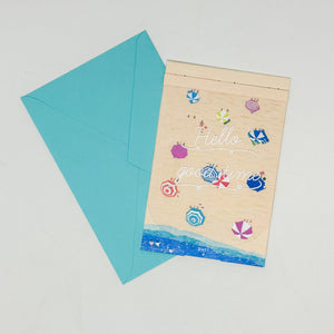 Greeting Life: Good Time Card  - Parasol - MAIDO! Kairashi Shop