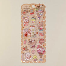 Load image into Gallery viewer, Mikko Illustrations Marshmallow Sweets Time stickers - MAIDO! Kairashi Shop
