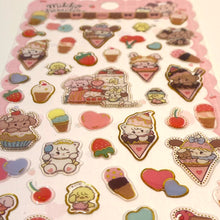 Load image into Gallery viewer, Mikko Illustrations Characters Cute 3D Ice Cream stickers - MAIDO! Kairashi Shop
