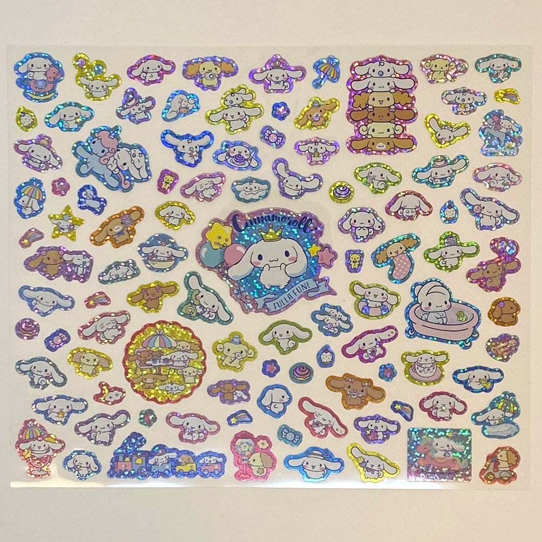 Sanrio Cinnamoroll 100-Piece Glitter stickers - MAIDO! Kairashi Shop