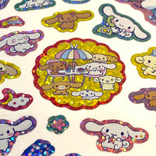 Load image into Gallery viewer, Sanrio Cinnamoroll 100-Piece Glitter stickers - MAIDO! Kairashi Shop
