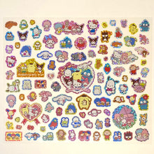 Load image into Gallery viewer, Sanrio Characters 100-Piece Glitter stickers - MAIDO! Kairashi Shop
