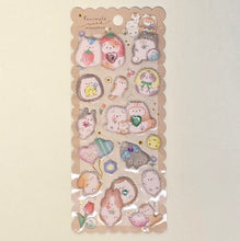 Load image into Gallery viewer, Shanle Fanimals Marshmallow Puffy Gem stickers - MAIDO! Kairashi Shop
