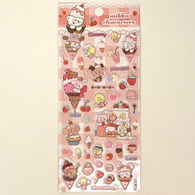 Load image into Gallery viewer, Mikko Illustrations Characters 3D Sweets stickers - MAIDO! Kairashi Shop

