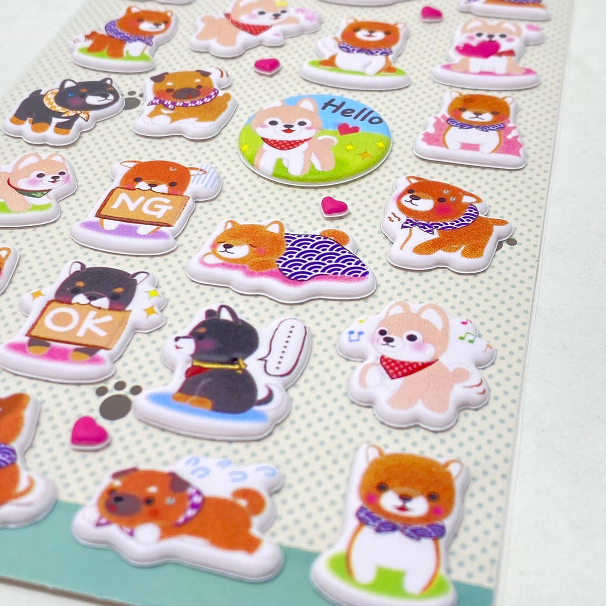 Banzai Training Shiba Inu stickers– MAIDO! Kairashi Shop