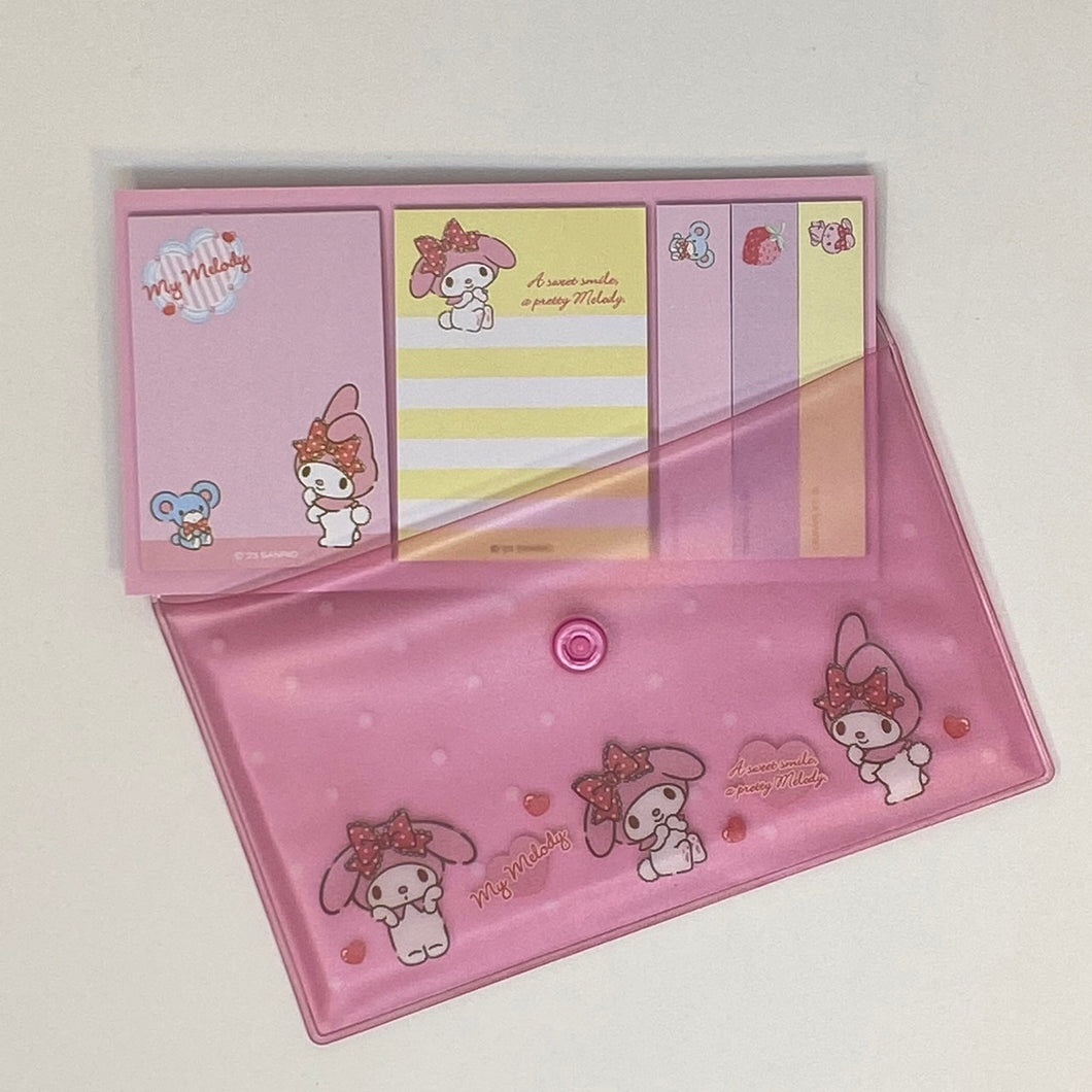 Sanrio My Melody Pocket Memo Set - MAIDO! Kairashi Shop