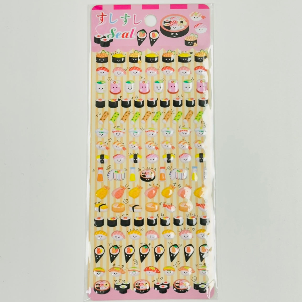 Banzai Sushi x Sushi Stickers / Pink– MAIDO! Kairashi Shop