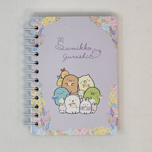 San-X Sumikkogurashi Mini Notebook - Purple - MAIDO! Kairashi Shop