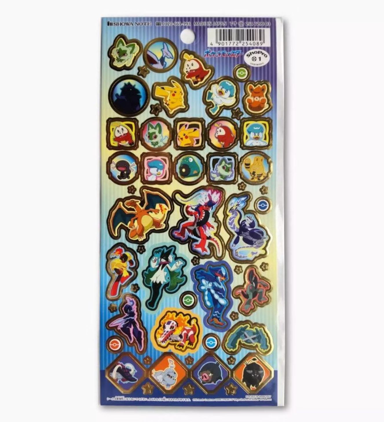 Showa Note Pokémon Stickers - Violet & Scarlet– MAIDO! Kairashi Shop