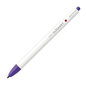 Zebra Clickart Knock Type Pen 0.6 mm - Purple - MAIDO! Kairashi Shop