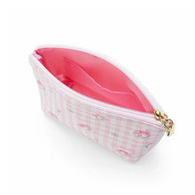Load image into Gallery viewer, Sanrio Gingham Check Pouch - My Melody - MAIDO! Kairashi Shop
