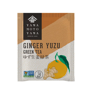 Yamamotoyama Ginger Yuzu Green Tea Bag - MAIDO! Kairashi Shop