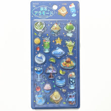 Load image into Gallery viewer, BGM Kyururun Seal Stickers Vol.2 - Cafe a la Mode Shell - MAIDO! Kairashi Shop
