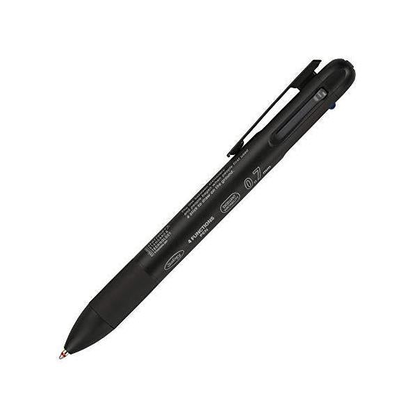 Nitoms 4 Functions Pen 0.7 mm - Black - MAIDO! Kairashi Shop