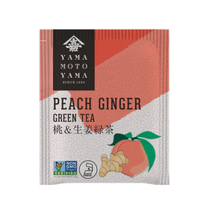 Yamamotoyama Peach Ginger Green Tea Bag - MAIDO! Kairashi Shop