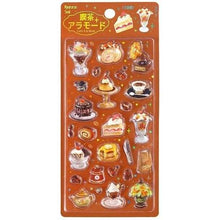 Load image into Gallery viewer, BGM Kyururun Seal Stickers Vol.2 - Cafe a la Mode Brulee - MAIDO! Kairashi Shop
