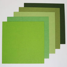 Load image into Gallery viewer, Shogado Origami Washi Shades of Green - MAIDO! Kairashi Shop
