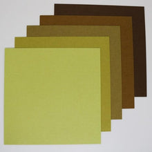 Load image into Gallery viewer, Shogado Origami Washi Shades of Green - MAIDO! Kairashi Shop
