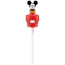 Load image into Gallery viewer, Skater Mascot Attached Straw Hopper Cap - Mickey Mouse - MAIDO! Kairashi Shop
