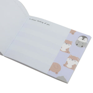 Crux Otter & Penguin Mini Note Book - MAIDO! Kairashi Shop