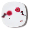 NIPPON KODO YUME-NO-YUME - Ceramic Plate - Plum Flower - MAIDO! Kairashi Shop