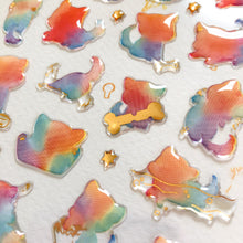 Load image into Gallery viewer, Nekoni Rainbow Cat Stickers - MAIDO! Kairashi Shop

