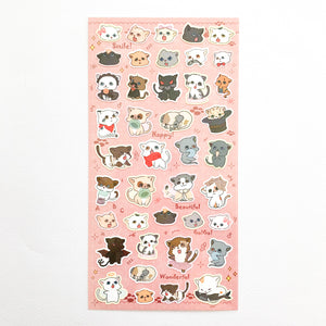 Nekoni Cats Stickers - MAIDO! Kairashi Shop