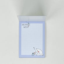 Load image into Gallery viewer, Crux Penguin &amp; Polar Bear Mini Notebook - MAIDO! Kairashi Shop
