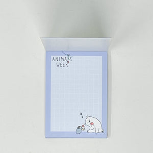 Crux Penguin & Polar Bear Mini Notebook - MAIDO! Kairashi Shop