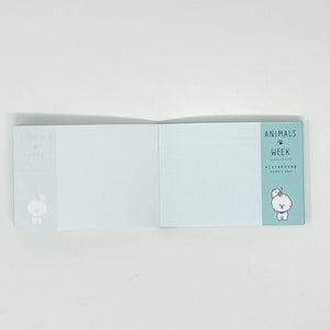 Crux Dog & Hedgehog Mini Notebook - MAIDO! Kairashi Shop