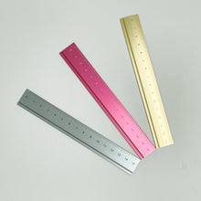 Load image into Gallery viewer, SLIP-ON Aluminium Ruler 15 cm - MAIDO! Kairashi Shop
