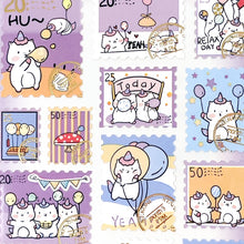 Load image into Gallery viewer, NEKOMI Unicorn Stamp Stickers - MAIDO! Kairashi Shop
