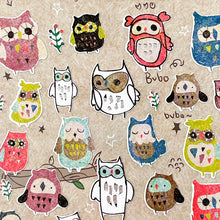 Load image into Gallery viewer, Funny Sticker World Stickers - Bubo Owl - MAIDO! Kairashi Shop

