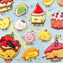 Load image into Gallery viewer, NEKOMI Puffy Sticker - Sweets - MAIDO! Kairashi Shop
