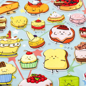NEKOMI Puffy Sticker - Sweets - MAIDO! Kairashi Shop