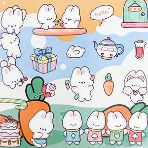 NEKOMI Bunny Stickers - MAIDO! Kairashi Shop