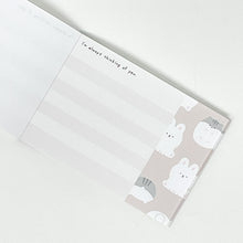Load image into Gallery viewer, Crux Bunny &amp; Hamster Mini Note Book - MAIDO! Kairashi Shop

